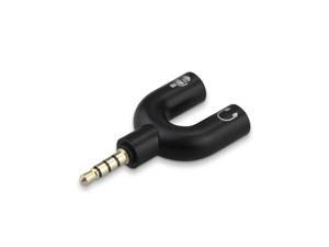 4 Position Pole 3.5mm Stereo Splitter Audio to Mic Headset Jack Plug Y Adapter B 4 Position Pole 3.5mm Stereo Splitter Audio to Mic Headset Jack Plug Y Adapter B