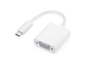 USB 3.1 Type C to VGA USB-C HDTV Adapter Cable for New Macbook 12 In 2015 USB 3.1 Type C to VGA USB-C HDTV Adapter Cable for New Macbook 12 In 2015