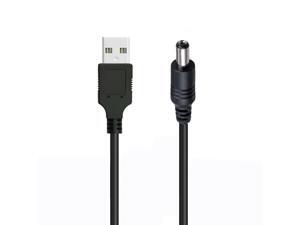 USB To DC Barrel Jack Power Cable Adapter Wire Connector 5.5 x 2.1 mm 5V USB To DC Barrel Jack Power Cable Adapter Wire Connector 5.5 x 2.1 mm 5V