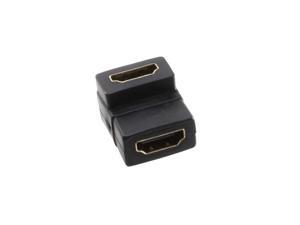 HDMI Female to Female 90 Degree Right Angle Adapter Changer Connector for HDTV HDMI Female to Female 90 Degree Right Angle Adapter Changer Connector for HDTV