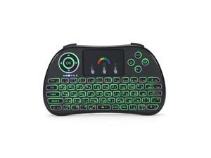 Wireless Touch Mini Keyboard 2.4G Multi Point with RGB Backlight Cordless Keypad Wireless Touch Mini Keyboard 2.4G Multi Point with RGB Backlight Cordless Keypad
