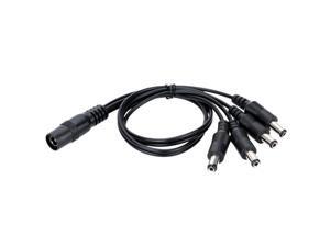 DC Power Splitter Cable Cord Adapter 1 Female to 4 Male CCTV Security Camera DVR DC Power Splitter Cable Cord Adapter 1 Female to 4 Male CCTV Security Camera DVR