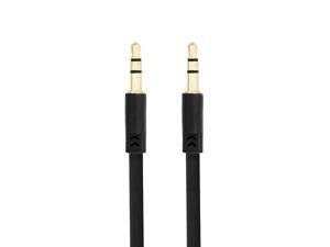 3ft 3.5mm Male to Male Flat Noodle Car Stereo Audio AUX Cable MP3 iPhone iPod 3ft 3.5mm Male to Male Flat Noodle Car Stereo Audio AUX Cable MP3 iPhone iPod