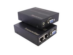 VGA Video Extender Extension Over CAT5e/6 UTP With Audio up to 300M VGA Video Extender Extension Over CAT5e/6 UTP With Audio up to 300M