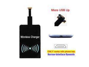 Qi Wireless Charger Receiver Cordless Power for UP Micro USB Cell Phone Qi Wireless Charger Receiver Cordless Power for UP Micro USB Cell Phone