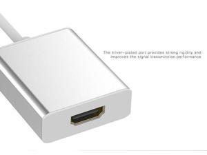 USB 3.1 Type C to HDMI Female HDTV Adapter Cable For New Macbook Chromebook USB 3.1 Type C to HDMI Female HDTV Adapter Cable For New Macbook Chromebook