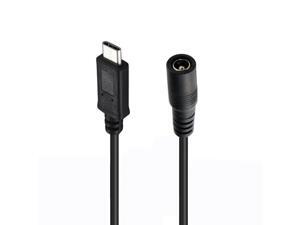 USB 3.1 Type C USB-C to DC 5.5 x 2.5mm Power Jack Extension Charge Cable USB 3.1 Type C USB-C to DC 5.5 x 2.5mm Power Jack Extension Charge Cable