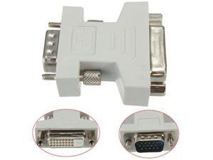 DVI-I Female Analog 24+1 to VGA Male 15-pin Connector Adapter Converter DVI-I Female Analog 24+1 to VGA Male 15-pin Connector Adapter Converter
