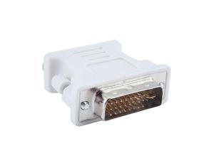 DVI-I Dual Link Male 24+5 to VGA Female 15pin Adapter Converter Convertor for PC