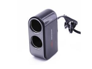 2 Way Dual DC Car Socket Cigarette Lighter Splitter w/ 2 USB Ports 2A Charger 2 Way Dual DC Car Socket Cigarette Lighter Splitter w/ 2 USB Ports 2A Charger