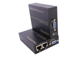 VGA Video Extender Extension Over CAT5e/6 UTP With Audio up to 300M VGA Video Extender Extension Over CAT5e/6 UTP With Audio up to 300M