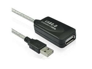 30Ft 10M USB 2.0 AA Data Extension Repeater Cable Signal Booster 30 feet 30Ft 10M USB 2.0 AA Data Extension Repeater Cable Signal Booster 30 feet
