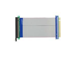 US PCI-E Express 16X-16X Riser Card Extender Ribbon Flexible Extension Cable US PCI-E Express 16X-16X Riser Card Extender Ribbon Flexible Extension Cable