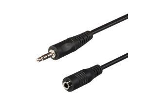 US 6Ft 3.5MM MF Male To Female Audio Stereo Extension Cable Cord 6F US 6Ft 3.5MM MF Male To Female Audio Stereo Extension Cable Cord 6F