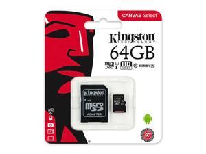 Kingston 64GB Micro SD Memory Card 64G SDHC Class 10 UHS-I TF w/ SD Adapter Kingston 64GB Micro SD Memory Card 64G SDHC Class 10 UHS-I TF w/ SD Adapter