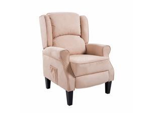 Heated Vibrng Massage Sofa Recliner Armchair w/ Remote Control Suede Heated Vibrng Massage Sofa Recliner Armchair w/ Remote Control Suede
