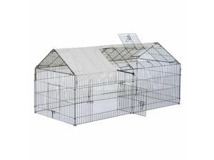 Metal Small Animal Enclosure Outdoor Pet Cage Rabbit Bunny Dog Protective Cover Metal Small Animal Enclosure Outdoor Pet Cage Rabbit Bunny Dog Protective Cover