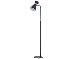 Chic Floor Lamp with Adjustable Light Head Steel Base Home Office Chic Floor Lamp with Adjustable Light Head Steel Base Home Office