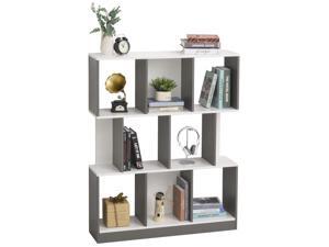 3-Tier Wooden Bookcase Display Shelves Storage Unit Home Office Decor 3-Tier Wooden Bookcase Display Shelves Storage Unit Home Office Decor