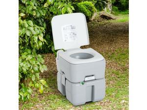 Outdoor Portable Toilet Detachable Tank Easy to Use Level Indicator Camping Outdoor Portable Toilet Detachable Tank Easy to Use Level Indicator Camping