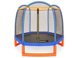 Kids Trampoline Outdoor Children Bouncer Jumper W/ Safety Net Gym Play Kids Trampoline Outdoor Children Bouncer Jumper W/ Safety Net Gym Play