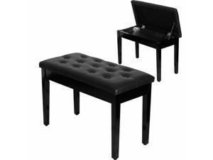 Cyber Monday Sale, 30" Padded Storage Piano Bench Artist Keyboard Seat Black Cyber Monday Sale, 30" Padded Storage Piano Bench Artist Keyboard Seat Black