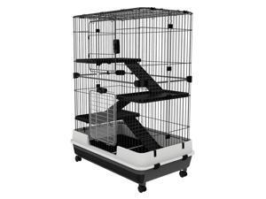 CYBER MONDAY SALE 3 Tier Rabbit Cage Chinchilla Ferret Crate Habitat Pull Out CYBER MONDAY SALE 3 Tier Rabbit Cage Chinchilla Ferret Crate Habitat Pull Out