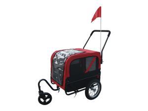 CYBER MONDAY SALE 2 in 1 Pet Carrier Dog Bike Trailer Bicycle Stroller CYBER MONDAY SALE 2 in 1 Pet Carrier Dog Bike Trailer Bicycle Stroller