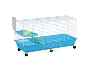 Small Animal Pet Cage Play House with Essentials Rolling Small Animal Pet Cage Play House with Essentials Rolling