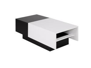 Modern Rectangle Coffee Table Hidden Storage Trunk Slide Top Living Room Modern Rectangle Coffee Table Hidden Storage Trunk Slide Top Living Room