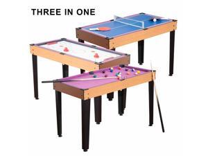 3-In-1 Multi-use Kids Mini Game Table Billiards Table Tennis Air Hockey Set 3-In-1 Multi-use Kids Mini Game Table Billiards Table Tennis Air Hockey Set