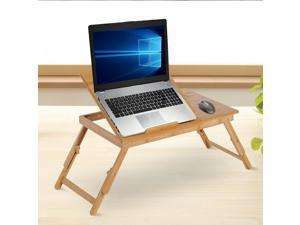 Foldable Bamboo Laptop Stand Notebook PC Desk Table Stand Bed Tray w/ Drawer Foldable Bamboo Laptop Stand Notebook PC Desk Table Stand Bed Tray w/ Drawer
