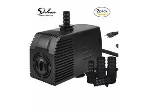2Pcs 400GPH Submersible Fountain Water Pump Pond Fish Tank Aquariums Hydroponics 2Pcs 400GPH Submersible Fountain Water Pump Pond Fish Tank Aquariums Hydroponics