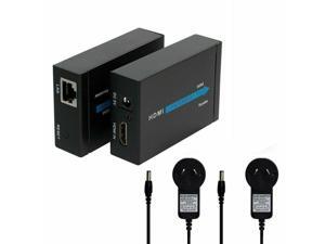 1080P HDMI Extender Over Single Network Cable CAT5E CAT6 Ethernet Lan RJ45 60M 1080P HDMI Extender Over Single Network Cable CAT5E CAT6 Ethernet Lan RJ45 60M