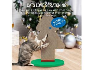 Cat Scratching Post Lounge Relaxing Tree Cat Scratcher Cardboard Cat Scratching Post Lounge Relaxing Tree Cat Scratcher Cardboard