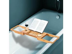 Bathtub Caddy Shelf Bath Tub Holder Bathroom Tray Wine Book Rack Stand Bathtub Caddy Shelf Bath Tub Holder Bathroom Tray Wine Book Rack Stand