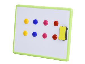14"x11" Tabletop Whiteboard Dry Erase Board 1 Eraser and 8 Magnets 14"x11" Tabletop Whiteboard Dry Erase Board 1 Eraser and 8 Magnets
