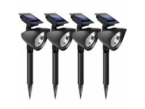 4-Pack Solar Power LED Spot Lights Waterproof Outdoor Landscape Lawn Path Lamp 4-Pack Solar Power LED Spot Lights Waterproof Outdoor Landscape Lawn Path Lamp