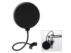 Mic Wind Screen Pop Filter Mask Shied Double Layer Flexible Studio Microphone Mic Wind Screen Pop Filter Mask Shied Double Layer Flexible Studio Microphone