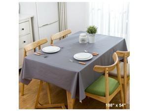 Wipe Clean PVC Vinyl Tablecloth Dining Kitchen Table Cover Protector Party Decor Wipe Clean PVC Vinyl Tablecloth Dining Kitchen Table Cover Protector Party Decor