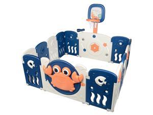 Baby Playards Kid 14 Panel Activity Centre Safety Infant Portable Playpen Indoor Baby Playards Kid 14 Panel Activity Centre Safety Infant Portable Playpen Indoor