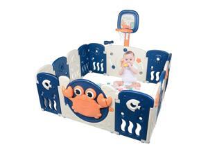 Portable Baby Playards Kid 14 Panel Activity Centre Safety Infant Playpen Indoor Portable Baby Playards Kid 14 Panel Activity Centre Safety Infant Playpen Indoor