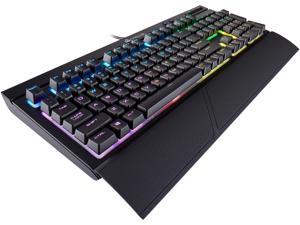 CORSAIR K68 RGB Mechanical Gaming Keyboard, Backlit RGB LED, Cherry MX Blue, Dust and Spill Resistant
