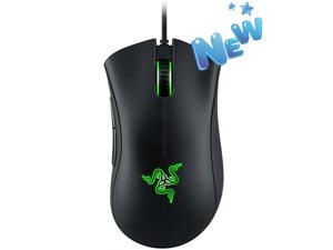 Razer DeathAdder Chroma Ergonomic Wired Gaming Mouse - 10,000 DPI Optical Sensor - Comfortable Grip - 5 Programmable Buttons - World's Most Popular Gaming Mice - Classic Black