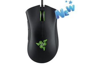 Razer 2021 New Edition DeathAdder Essential 6400 DPI 4G Optical Esports Gaming Mouse: 5 Programmable Buttons - Razer Mechanical Switches - 2.1m Rubber Wire - Classic Black