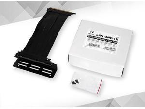 LIAN LI LAN ONE-1X Upright Display Card Kits For Lancool One - PCI Express 16X PCI-E Riser Card - Vertical GPU Bracket - 200mm - NO Include the PCI Bracket