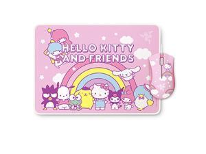 Razer SANRIO CHARACTERS Hello Kitty and Friends  Limited Edition Mouse and HelloKitty Mouse Pad Combo:6400 DPI Optical Sensor-DeathAdder