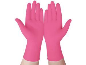 100pcs Nitrile Home Gloves, Disposable, Latex-free For Food Handling Random Color 100pcs Nitrile Home Gloves, Disposable, Latex-free For Food Handling Random Color