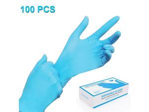 100pcs Nitrile Home Gloves, Disposable, Latex-free For Food Handling 100pcs Nitrile Home Gloves, Disposable, Latex-free For Food Handling