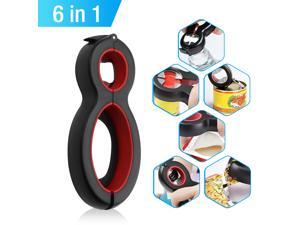 Multi All In One 6 in 1 Bottle Opener Kitchen Jar Can Manual Cap Lid Twist Off Multi All In One 6 in 1 Bottle Opener Kitchen Jar Can Manual Cap Lid Twist Off